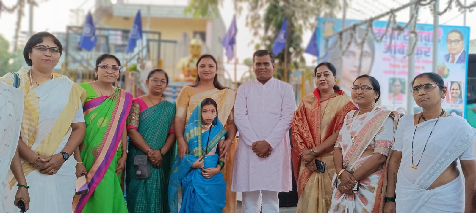 मंगलमैत्री ग्रुपच्यावतीने माता रमाई जयंतीनिमित्त अभिवादन सभा व मिरवणूक उत्साहात