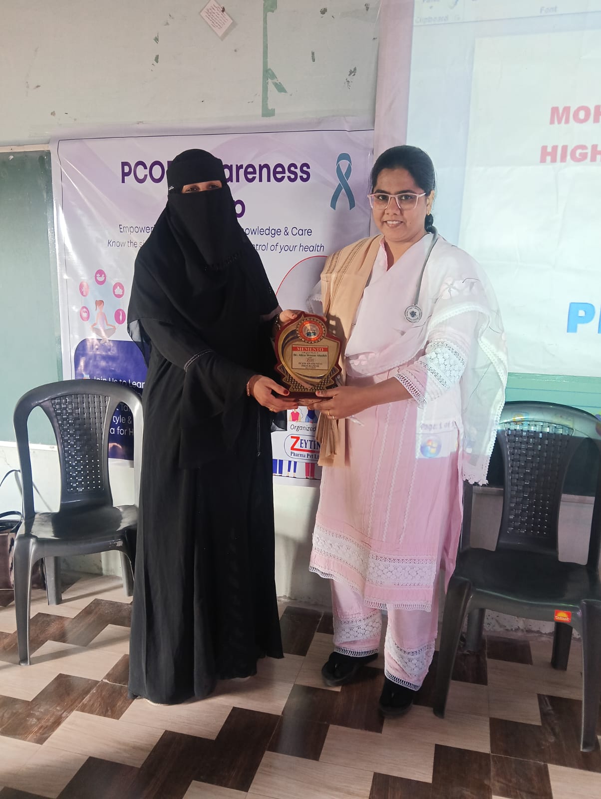 PCOD जनजागृती शिबीर मोहम्मदिया एंग्लो उर्दू स्कूल व ज्युनियर कॉलेज, शेंदुर्णी येथे यशस्वी